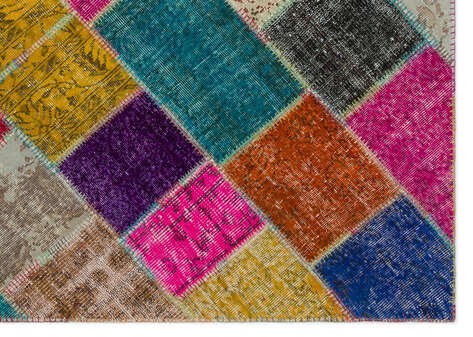 Apex Patchwork Unique Multi Naturel 22065 160 cm X 230 cm - 5