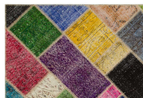 Apex Patchwork Unique Multi Naturel 22075 160 cm X 230 cm - 4
