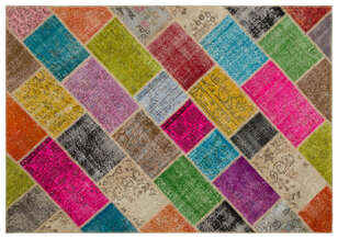 Apex Patchwork Unique Multi Naturel 22076 160 cm X 230 cm (1)