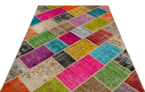 Apex Patchwork Unique Multi Naturel 22076 160 cm X 230 cm - 3