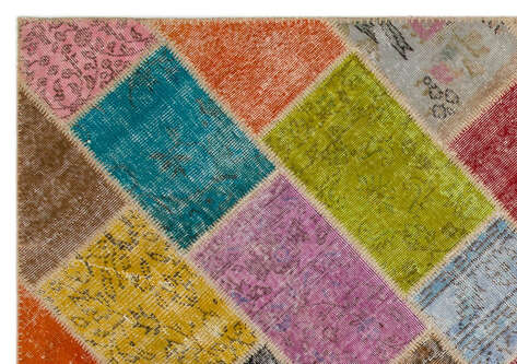Apex Patchwork Unique Multi Naturel 22076 160 cm X 230 cm - 4