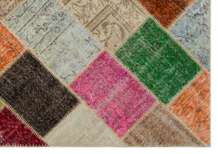 Apex Patchwork Unique Multi Naturel 22078 160 cm X 230 cm (5)