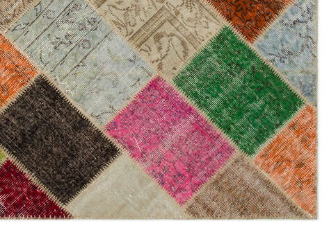 Apex Patchwork Unique Multi Naturel 22078 160 cm X 230 cm - 5