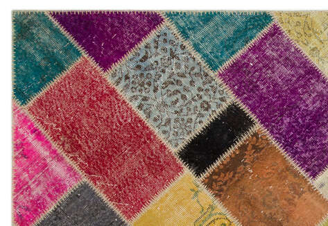 Apex Patchwork Unique Multi Naturel 22081 160 cm X 230 cm - 1