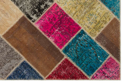 Apex Patchwork Unique Multi Naturel 22083 160 cm X 230 cm - 2