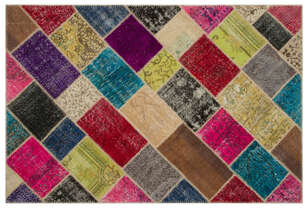 Apex Patchwork Unique Multi Naturel 22083 160 cm X 230 cm (3)