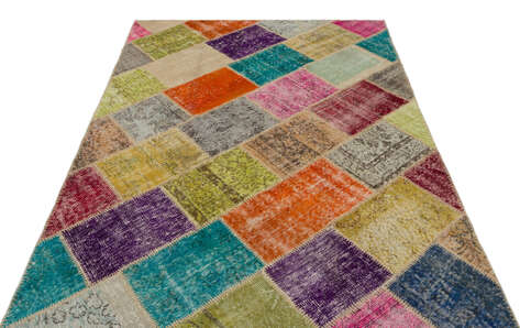 Apex Patchwork Unique Multi Naturel 22084 160 cm X 230 cm - 3