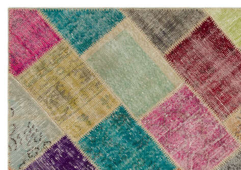 Apex Patchwork Unique Multi Naturel 22084 160 cm X 230 cm - 4