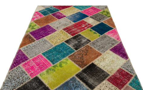 Apex Patchwork Unique Multi Naturel 22085 160 cm X 230 cm - 1