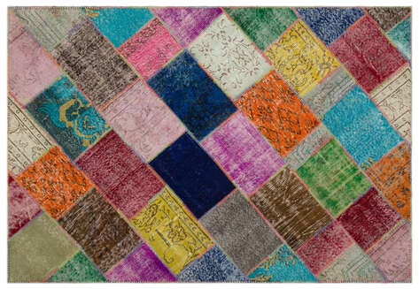 Apex Patchwork Unique Multi Naturel 22087 160 cm X 230 cm - 1
