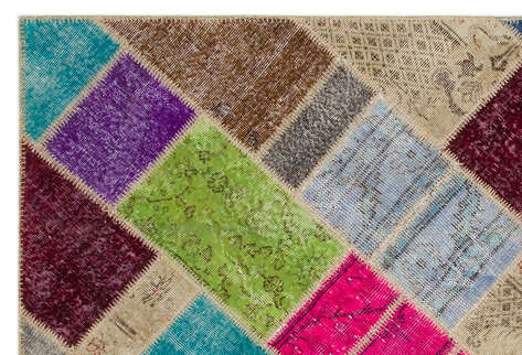 Apex Patchwork Unique Multi Naturel 22088 160 cm X 230 cm - 1