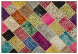 Apex Patchwork Unique Multi Naturel 22089 160 cm X 230 cm (1)