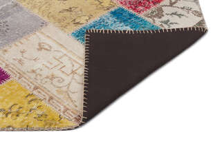 Apex Patchwork Unique Multi Naturel 22089 160 cm X 230 cm (2)