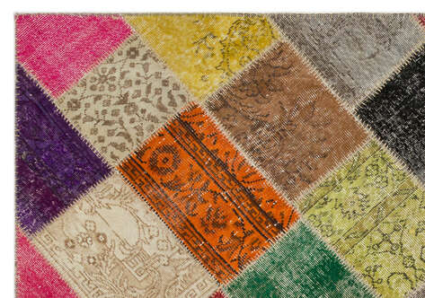 Apex Patchwork Unique Multi Naturel 22089 160 cm X 230 cm - 4