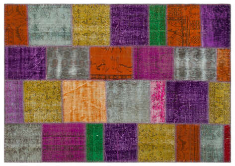 Apex Patchwork Unique Multi Naturel 22249 160 cm X 230 cm - 1