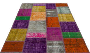 Apex Patchwork Unique Multi Naturel 22249 160 cm X 230 cm (3)