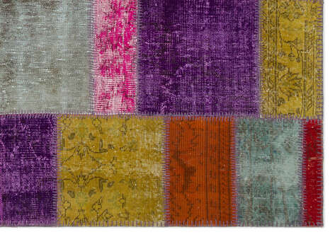 Apex Patchwork Unique Multi Naturel 22249 160 cm X 230 cm - 5