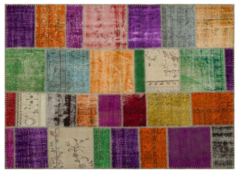 Apex Patchwork Unique Multi Naturel 22262 160 cm X 230 cm - 1