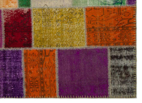 Apex Patchwork Unique Multi Naturel 22262 160 cm X 230 cm - 4