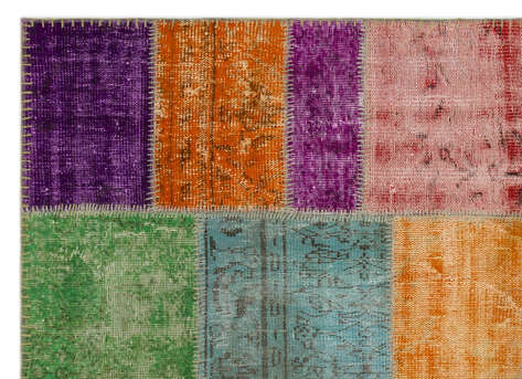 Apex Patchwork Unique Multi Naturel 22262 160 cm X 230 cm - 5