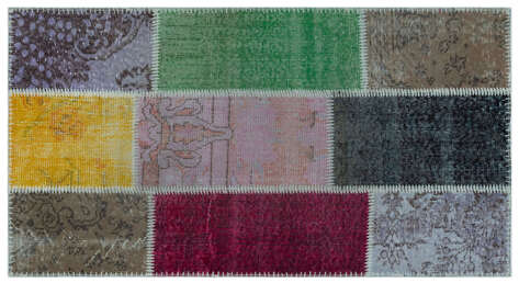 Apex Patchwork Unique Multi Naturel 24632 080 cm X 150 cm - 1