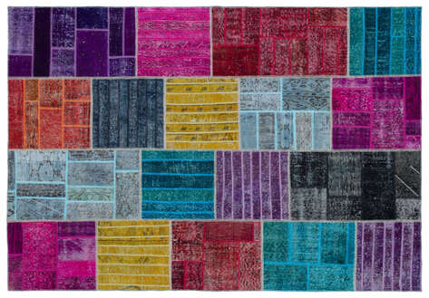 Apex Patchwork Unique Multi Naturel 24866 160 cm X 230 cm - 1
