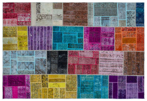 Apex Patchwork Unique Multi Naturel 24868 160 cm X 230 cm - 1