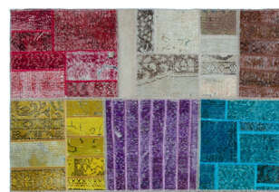 Apex Patchwork Unique Multi Naturel 24868 160 cm X 230 cm (5)