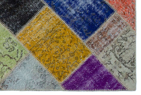 Apex Patchwork Unique Multi Naturel 24895 120 cm X 180 cm - 1