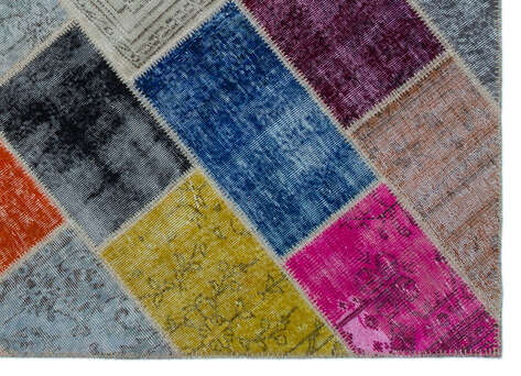 Apex Patchwork Unique Multi Naturel 24921 160 cm X 230 cm - 4