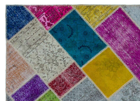 Apex Patchwork Unique Multi Naturel 24921 160 cm X 230 cm - 5