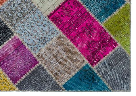 Apex Patchwork Unique Multi Naturel 24931 160 cm X 230 cm - 4