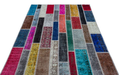 Apex Patchwork Unique Multi Naturel 25215 157 cm X 233 cm - 3