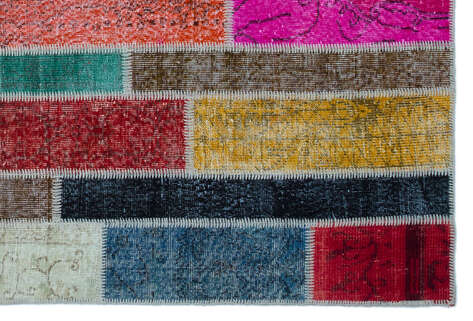 Apex Patchwork Unique Multi Naturel 25215 157 cm X 233 cm - 4