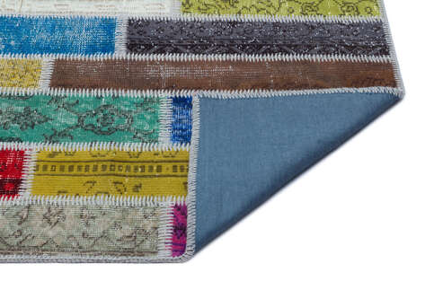 Apex Patchwork Unique Multi Naturel 25219 154 cm X 232 cm - 3