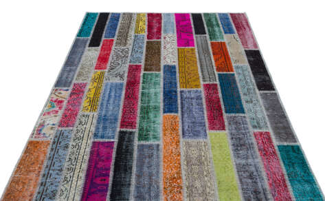 Apex Patchwork Unique Multi Naturel 25221 160 cm X 232 cm - 5