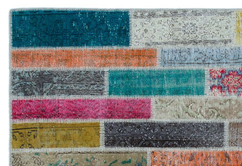Apex Patchwork Unique Multi Naturel 25223 157 cm X 230 cm - 5