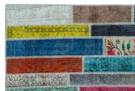 Apex Patchwork Unique Multi Naturel 25227 155 cm X 233 cm - 2