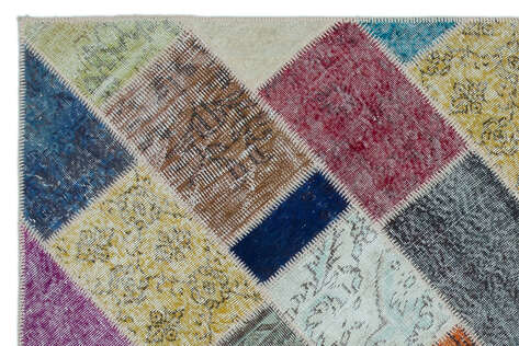 Apex Patchwork Unique Multi Naturel 25236 151 cm X 226 cm - 5