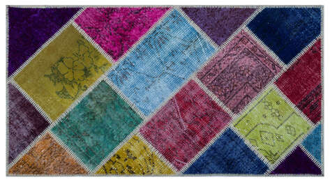 Apex Patchwork Unique Multi Naturel 25956 080 cm X 150 cm - 1