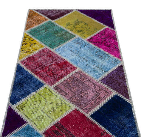 Apex Patchwork Unique Multi Naturel 25956 080 cm X 150 cm - 4