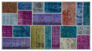Apex Patchwork Unique Multi Naturel 25964 080 cm X 150 cm (1)