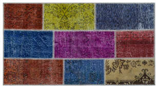 Apex Patchwork Unique Multi Naturel 25970 080 cm X 150 cm (2)