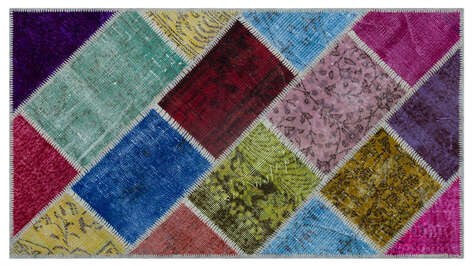 Apex Patchwork Unique Multi Naturel 25978 080 cm X 150 cm - 1