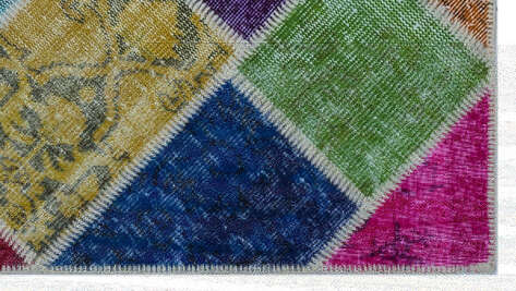 Apex Patchwork Unique Multi Naturel 25979 080 cm X 150 cm - 3