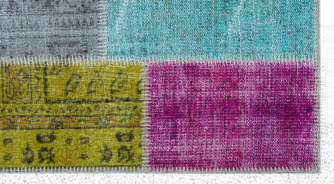 Apex Patchwork Unique Multi Naturel 26093 080 cm X 150 cm - 1