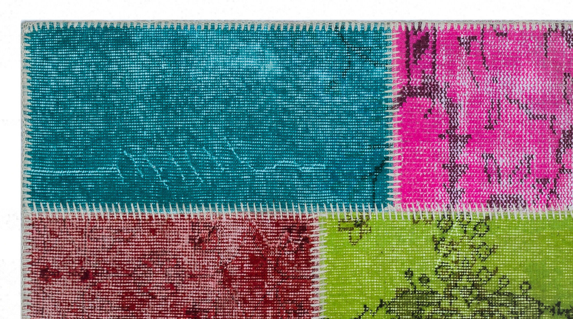 Apex Patchwork Unique Multi Naturel 26100 080 cm X 150 cm