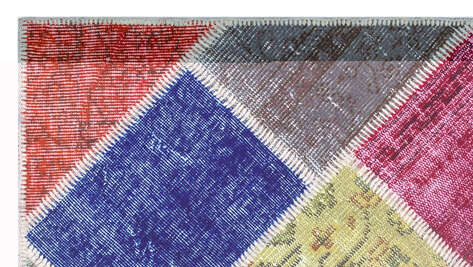 Apex Patchwork Unique Multi Naturel 26130 080 cm X 150 cm - 2