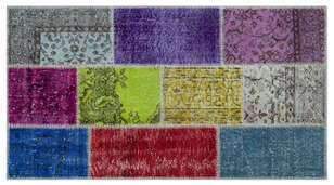 Apex Patchwork Unique Multi Naturel 26165 080 cm X 150 cm (2)