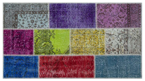Apex Patchwork Unique Multi Naturel 26165 080 cm X 150 cm - 2